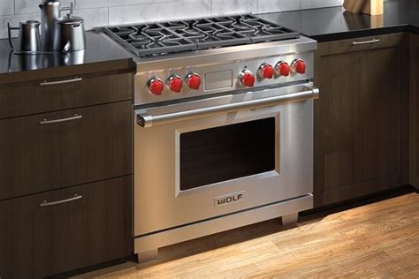 high end residential gas ranges